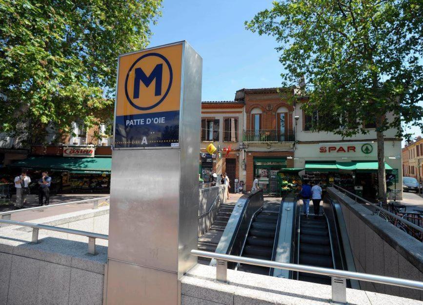 T3 Tout Confort Metro Patte D'Oie Toulouse Eksteriør bilde